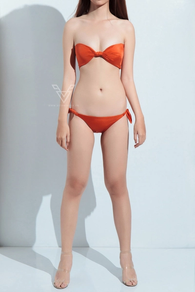 Acacia Bikini | Shimmer Orange